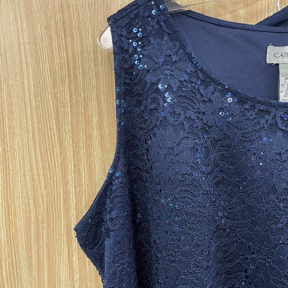 Catherine's 3 Piece Blue Formal Outfit size 20W - Picture 4 of 8